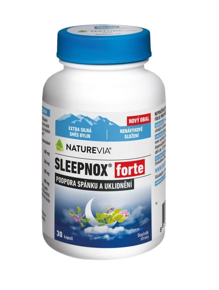 NatureVia Sleepnox forte 30 kapslí