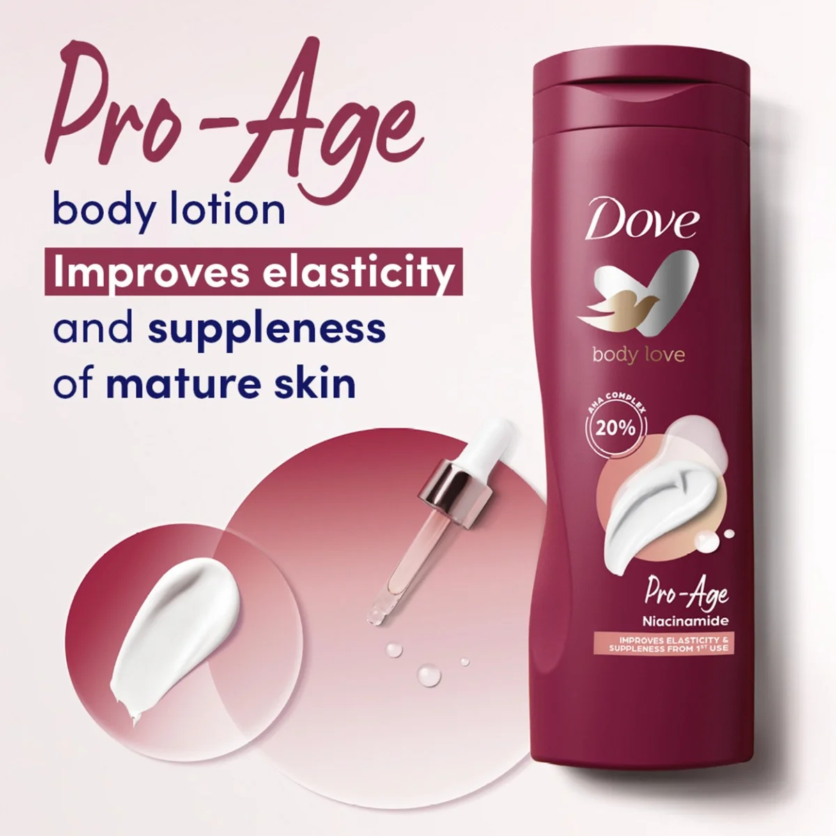 Dove Pro Age tělové mléko 400 ml