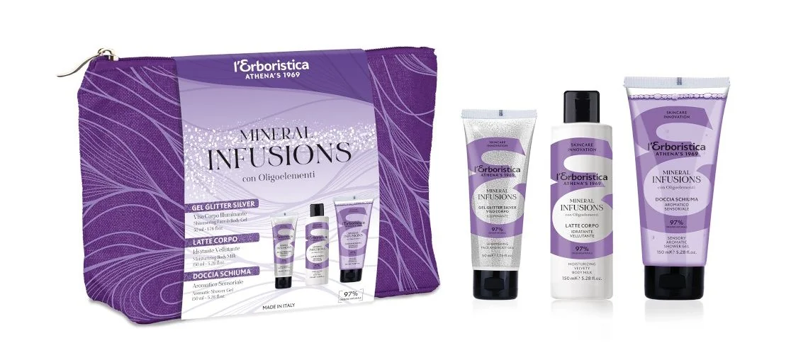 Erboristica Mineral Infusions kosmetická sada 3 ks