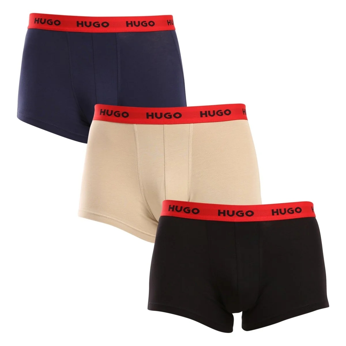 HUGO 3PACK pánské boxerky vícebarevné (50517878 962) M