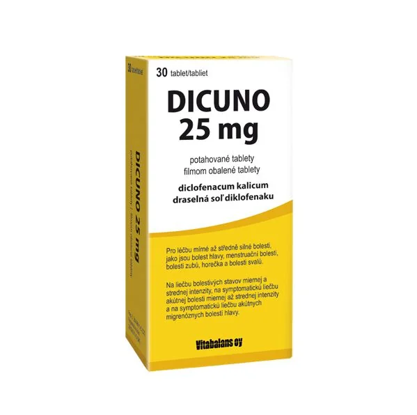 Dicuno 25 mg 30 tablet