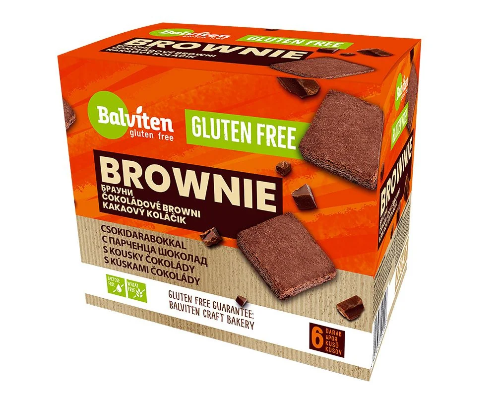 Balviten Brownie Box bezlepkový moučník 222 g