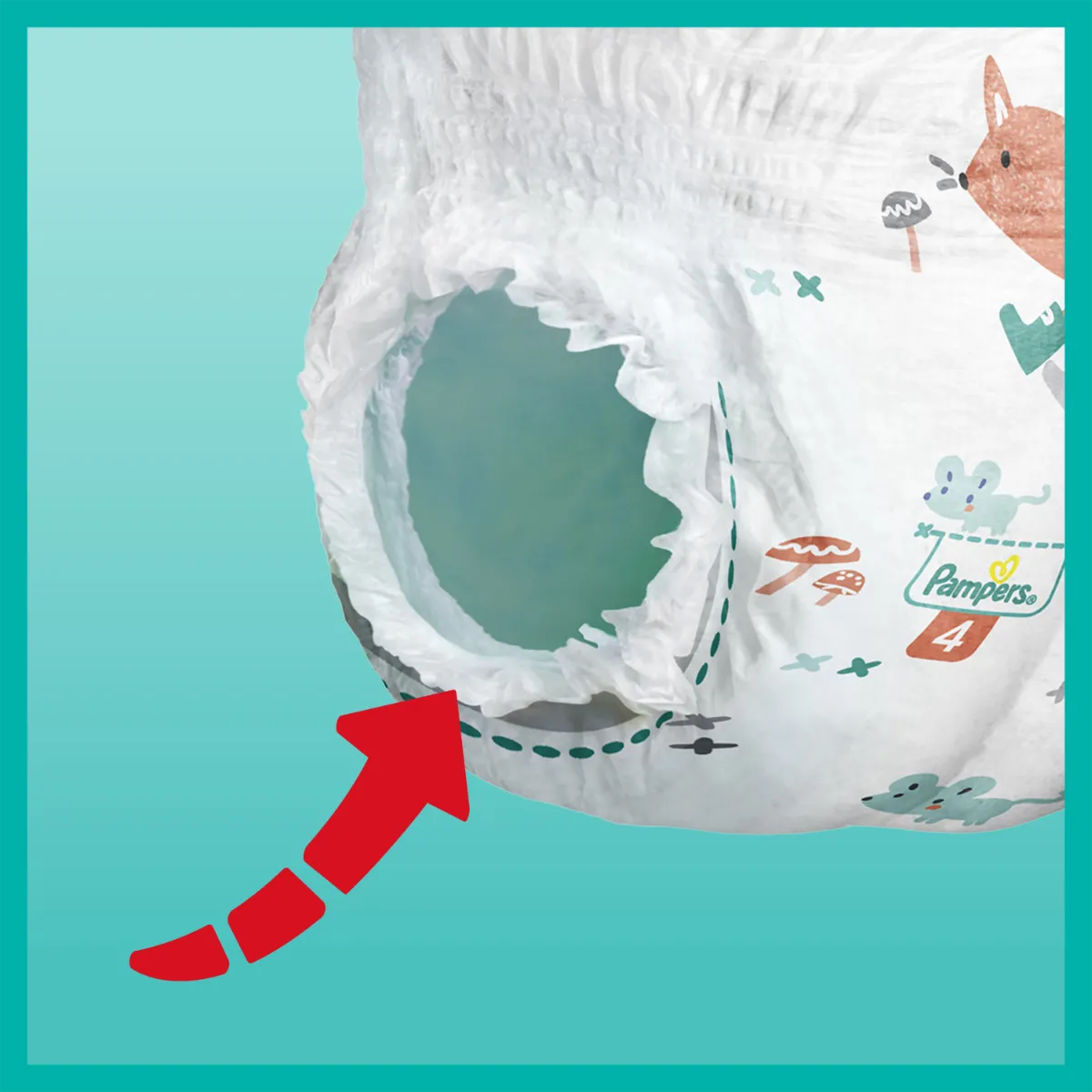 Pampers Premium Care Pants vel. 4 dětské plenkové kalhotky 58 ks