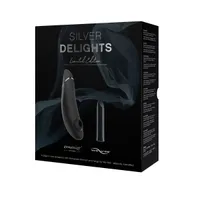 Womanizer Silver Delights Premium + We-Vibe Tango