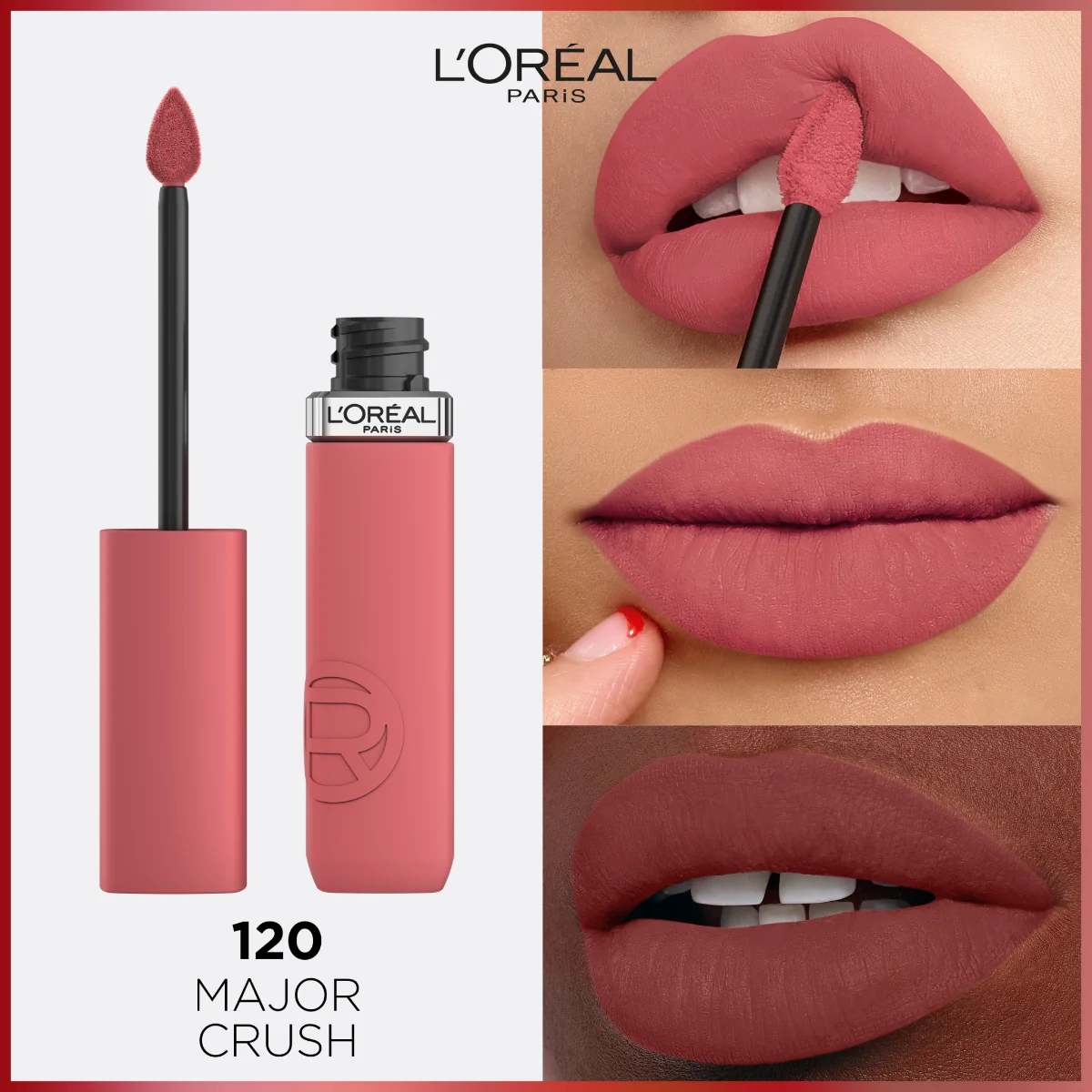 Loréal Paris Infaillible Matte Resistance 120 Major Crush rtěnka 5 ml