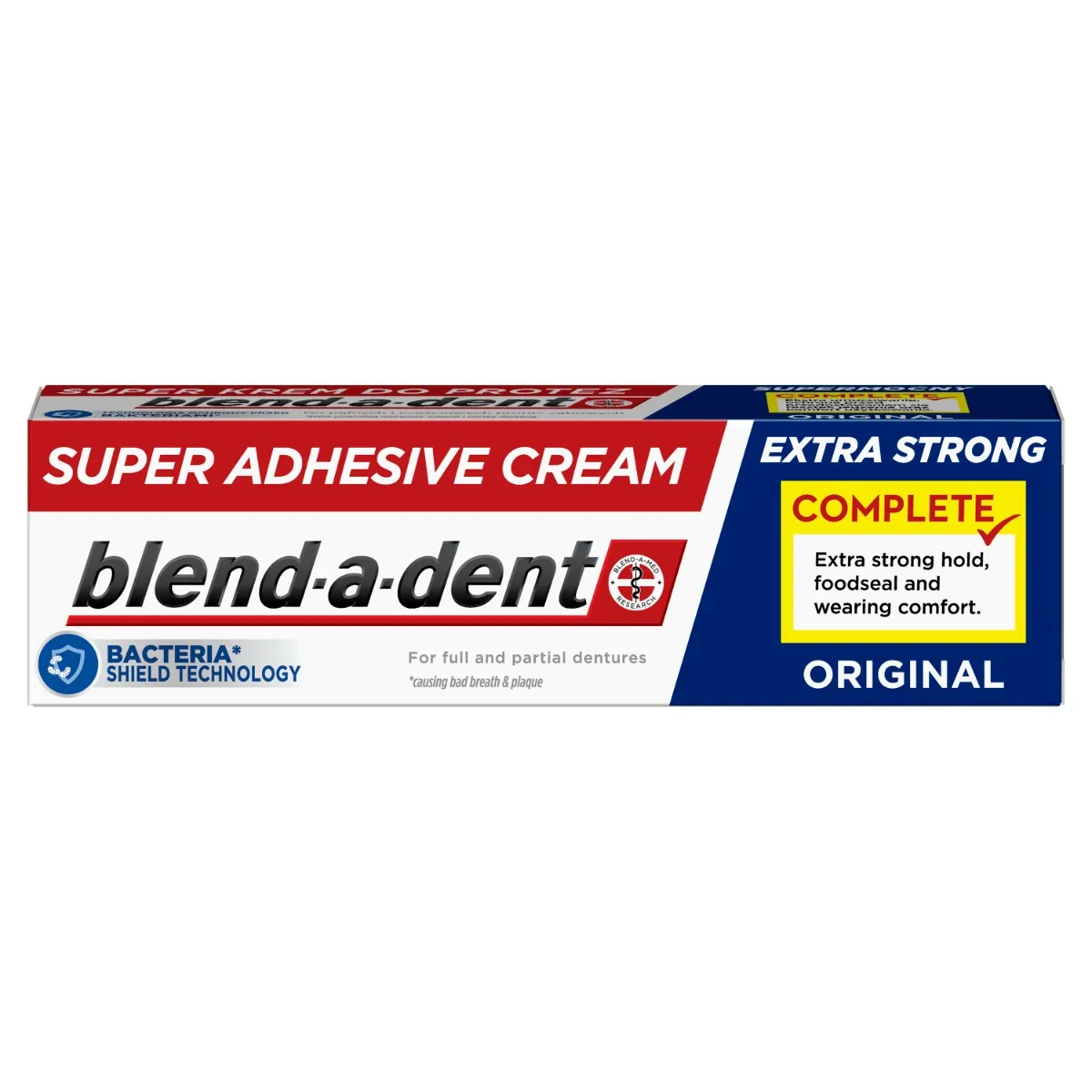 Blend-a-dent Complete Original Extra Strong fixační krém 47 g