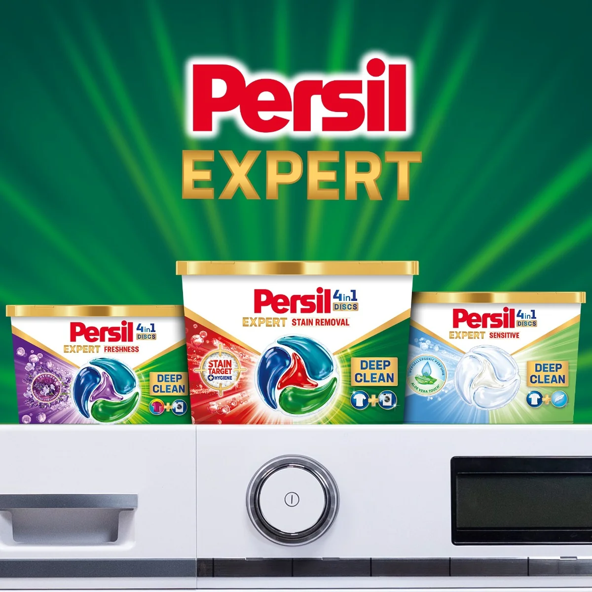 Persil Kapsle na praní Discs Stain Removal 34 ks