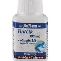 Medpharma Hořčík 300 mg + vitamín D3