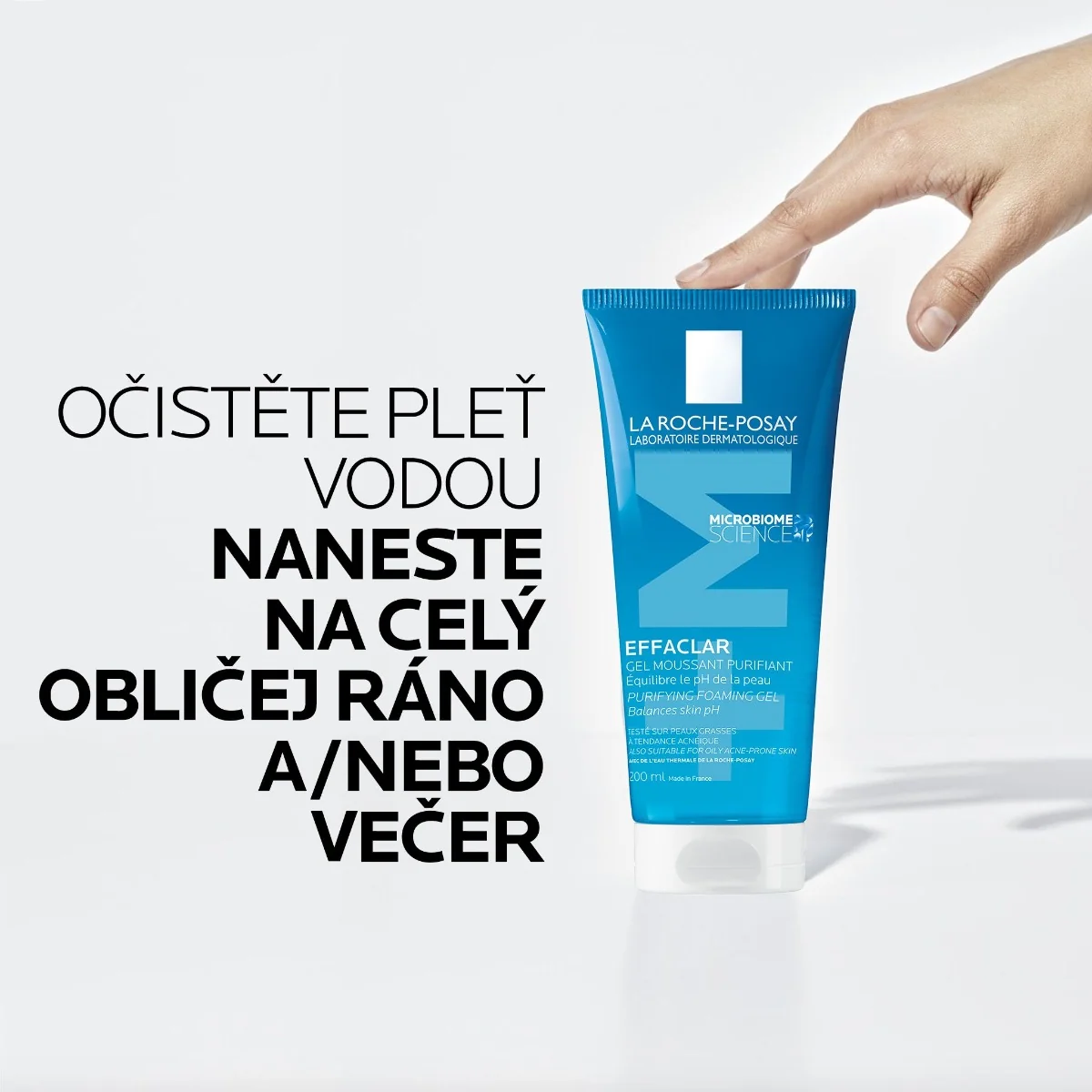 La Roche-Posay Effaclar čisticí pěnivý gel 200 ml