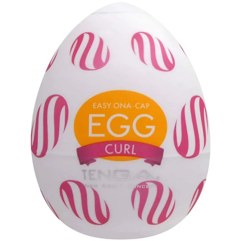 TENGA Masturbátor Egg Curl (7,5 cm)