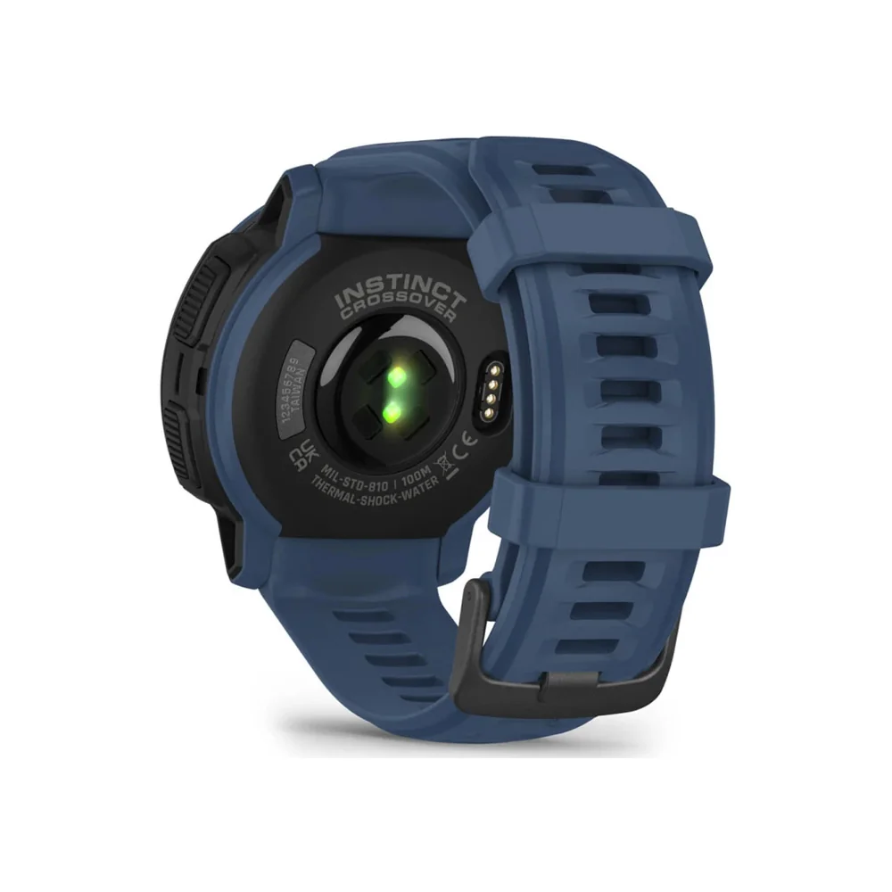 Garmin Instinct Crossover Solar hodinky s GPS Tidal Blue