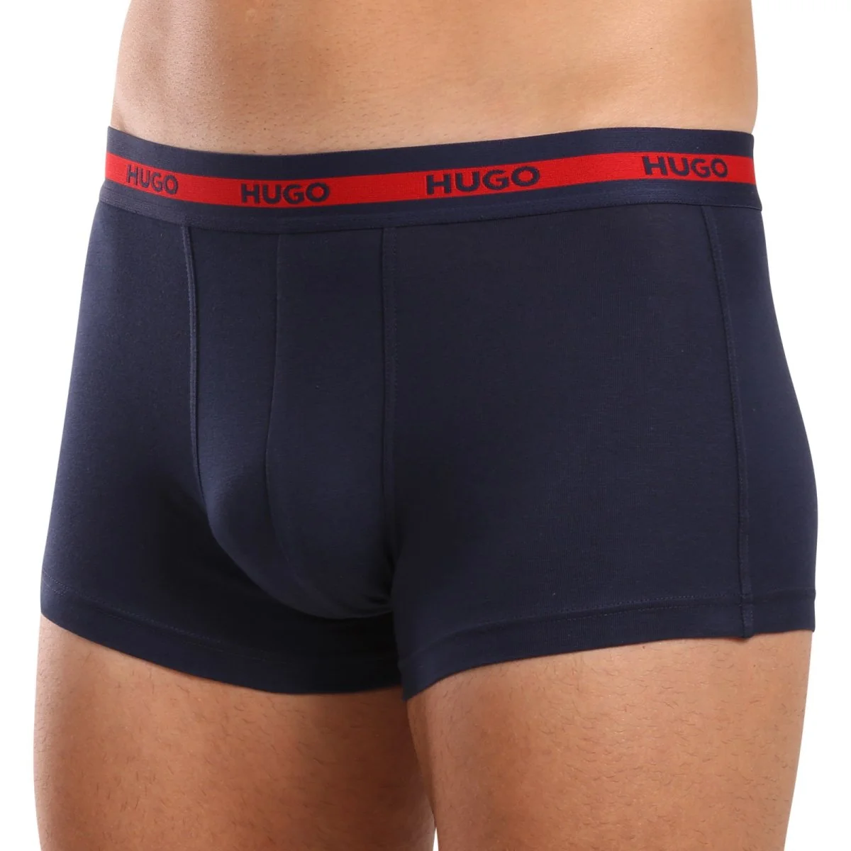 HUGO 3PACK pánské boxerky vícebarevné (50517883 970) XL 