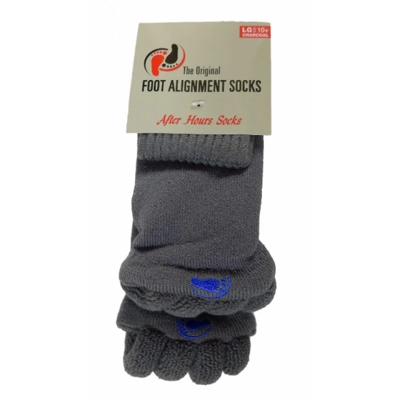 HappyFeet Adjustační ponožky Charcoal vel. M 1 pár