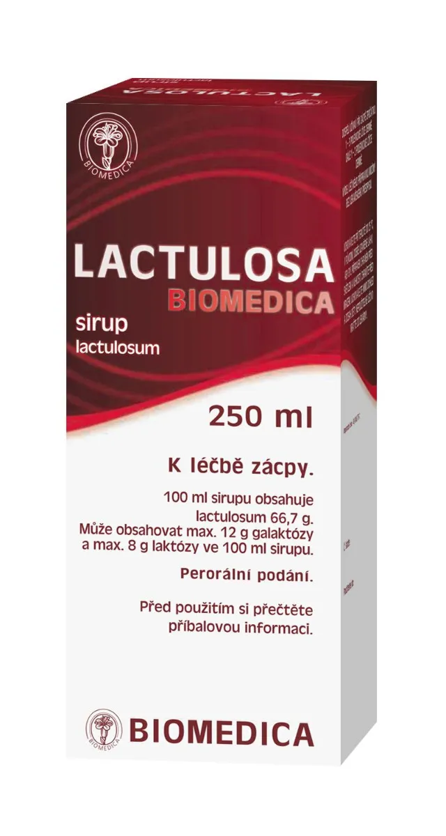 Biomedica LACTULOSA sirup 250 ml