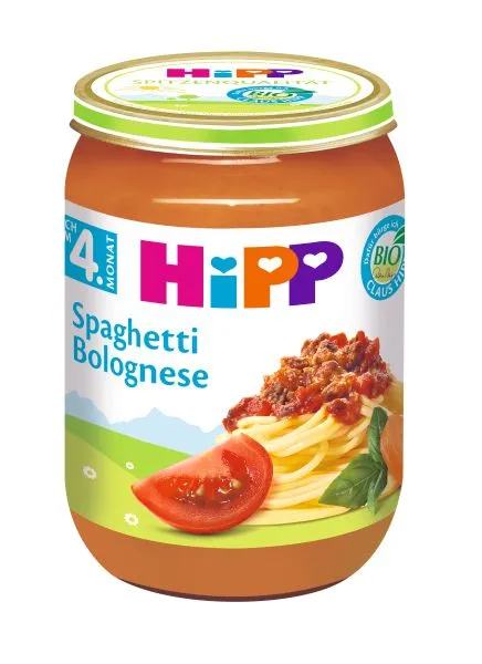 Hipp BABY MENU BIO Špagety v boloňské omáčce 190 g