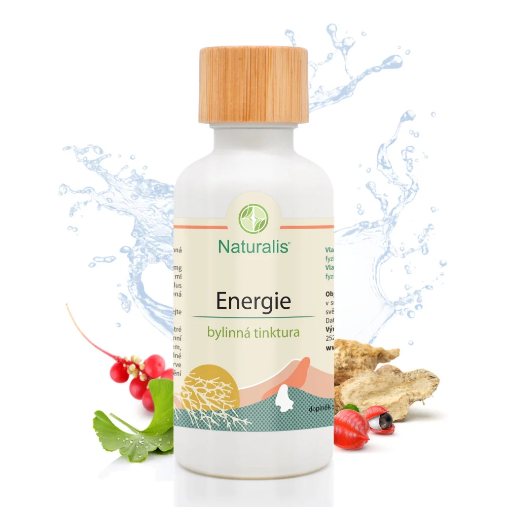 Naturalis Energie bylinná tinktura 50 ml