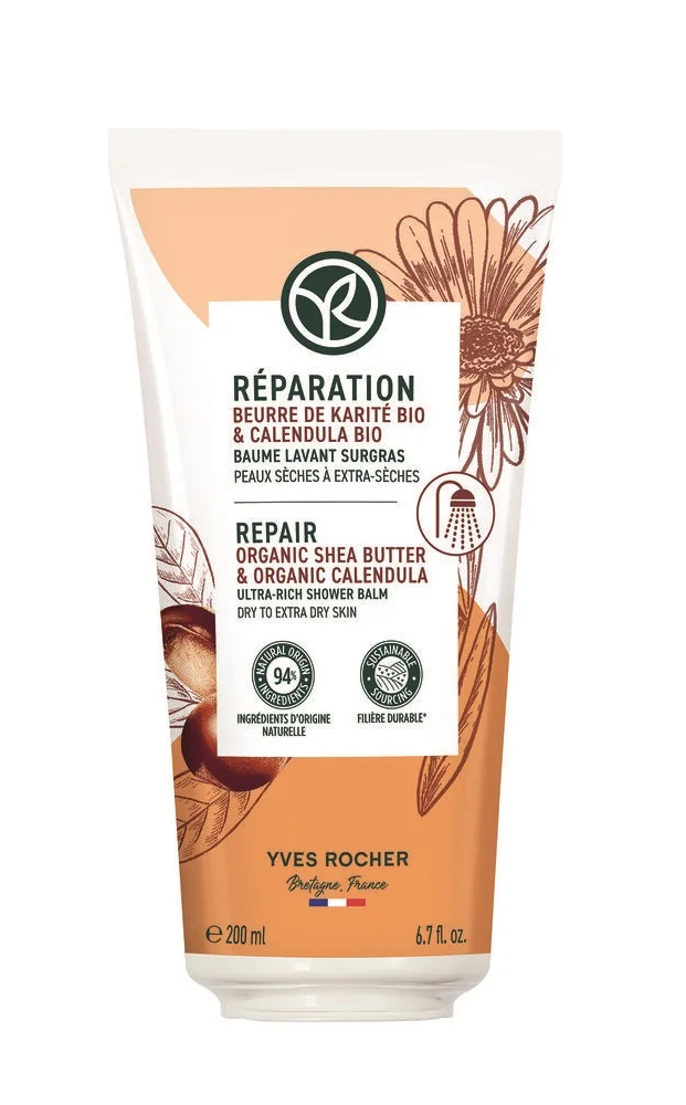 Yves Rocher Regenerační sprchový balzám pro velmi suchou pokožku 200 ml