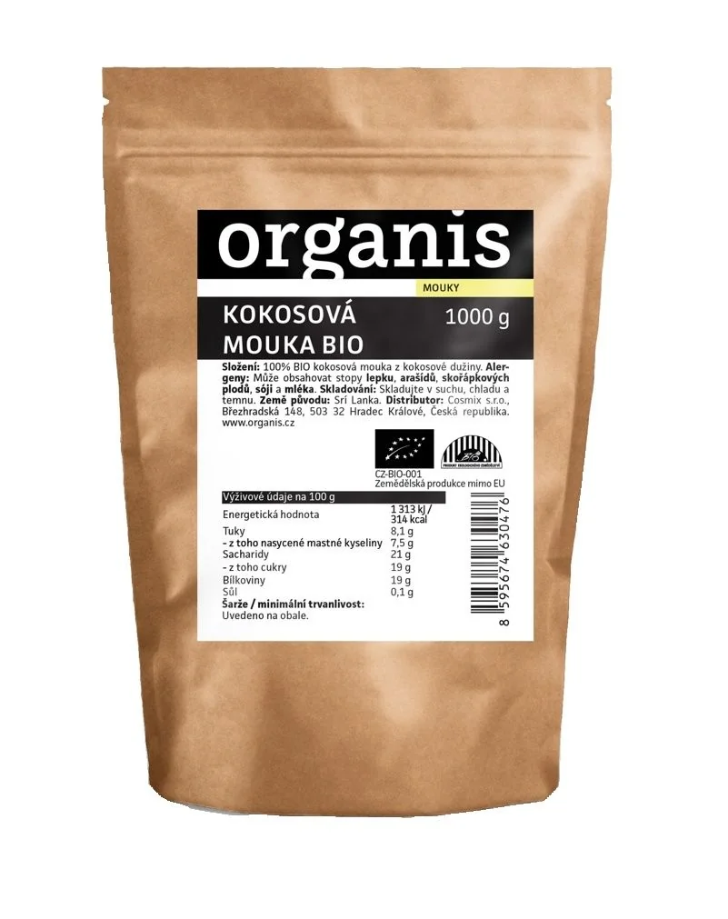 Organis Kokosová mouka BIO 1000 g