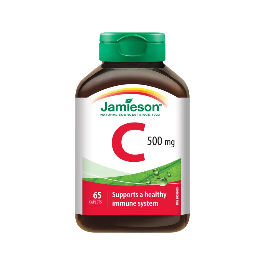 Jamieson Vitamín C 500 mg 65 tablet