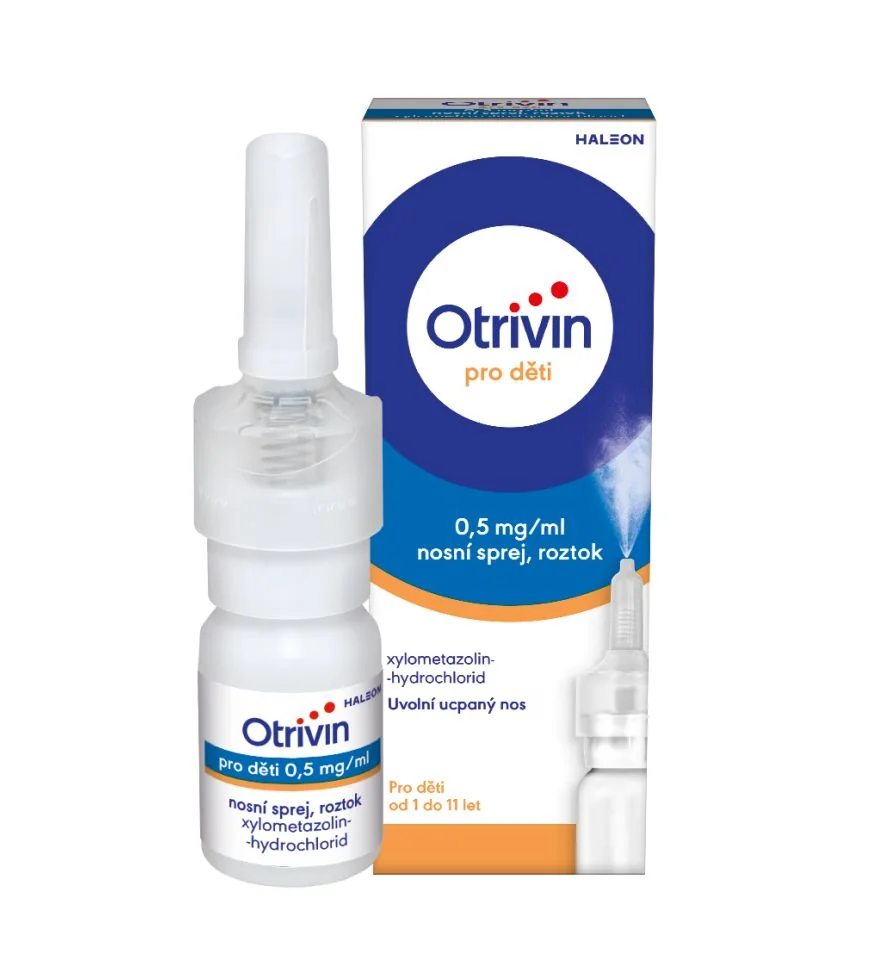 Otrivin 0,5 mg/ml nosní sprej 10 ml