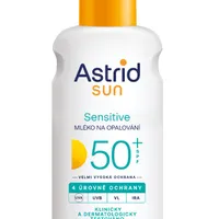 Astrid SUN Sensitive Mléko na opalování SPF50+