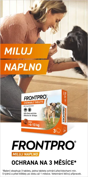 Frontpro. Miluj naplno. Ochrana na 3 měsíce*