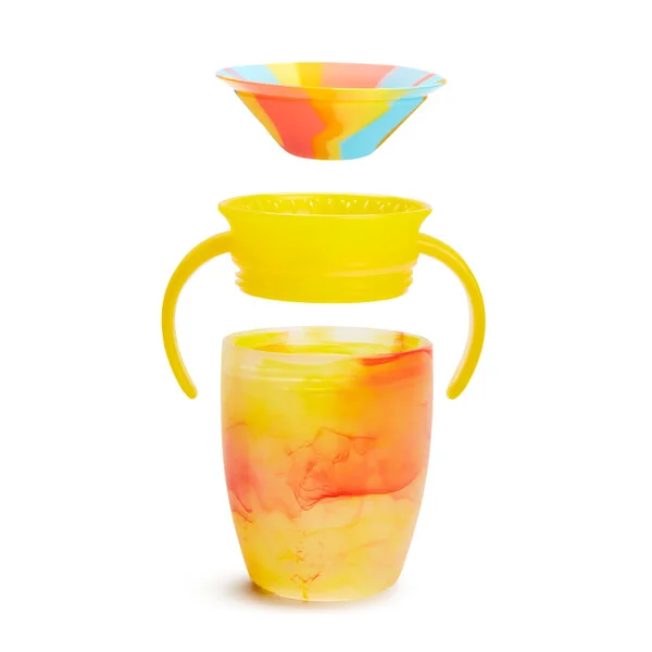 Munchkin Miracle 360° Tie Dye Cup Tropical 6m+ 2x207 ml žlutý a modrý