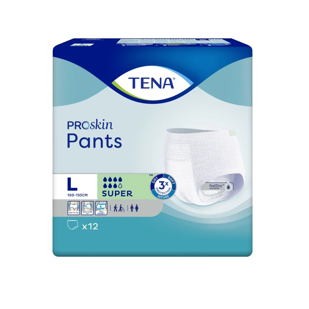 Tena Pants ProSkin Super L inkontinenční kalhotky 12 ks