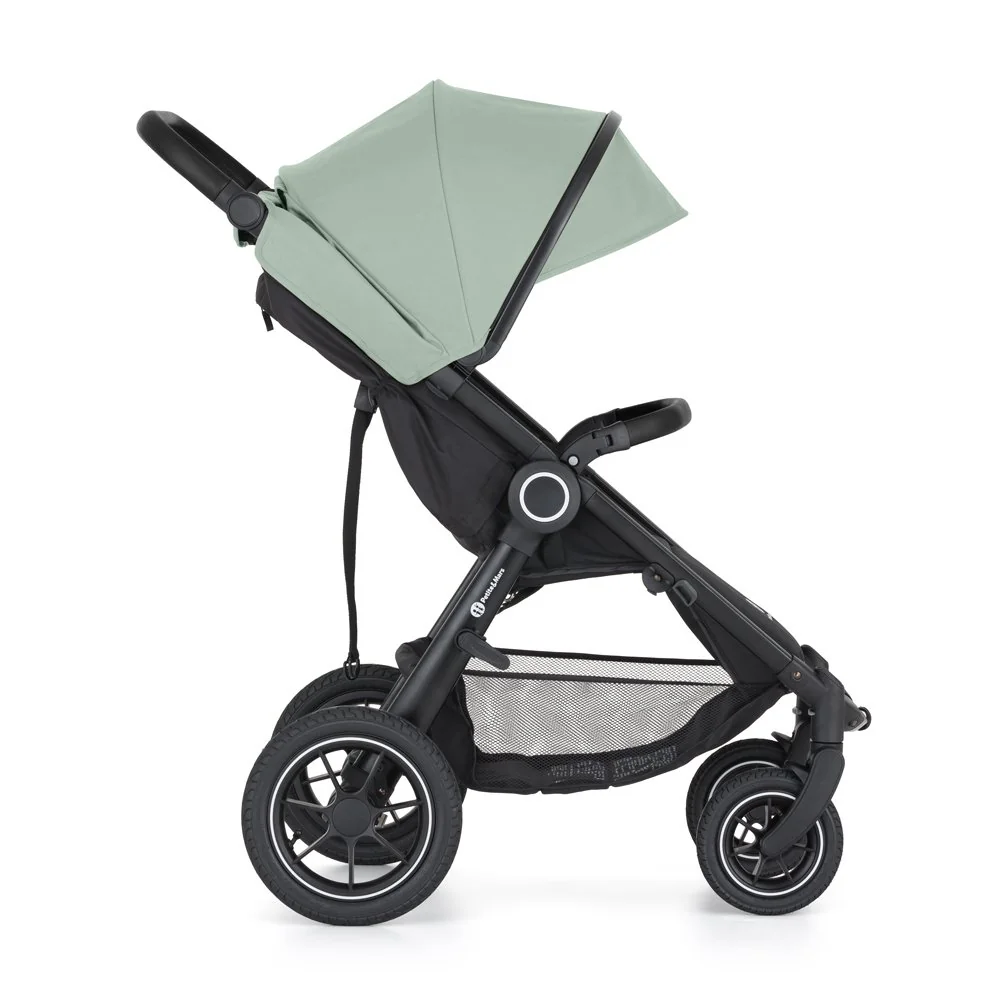 Petite&Mars Kočárek sportovní Street2 Air Black Iron Green 