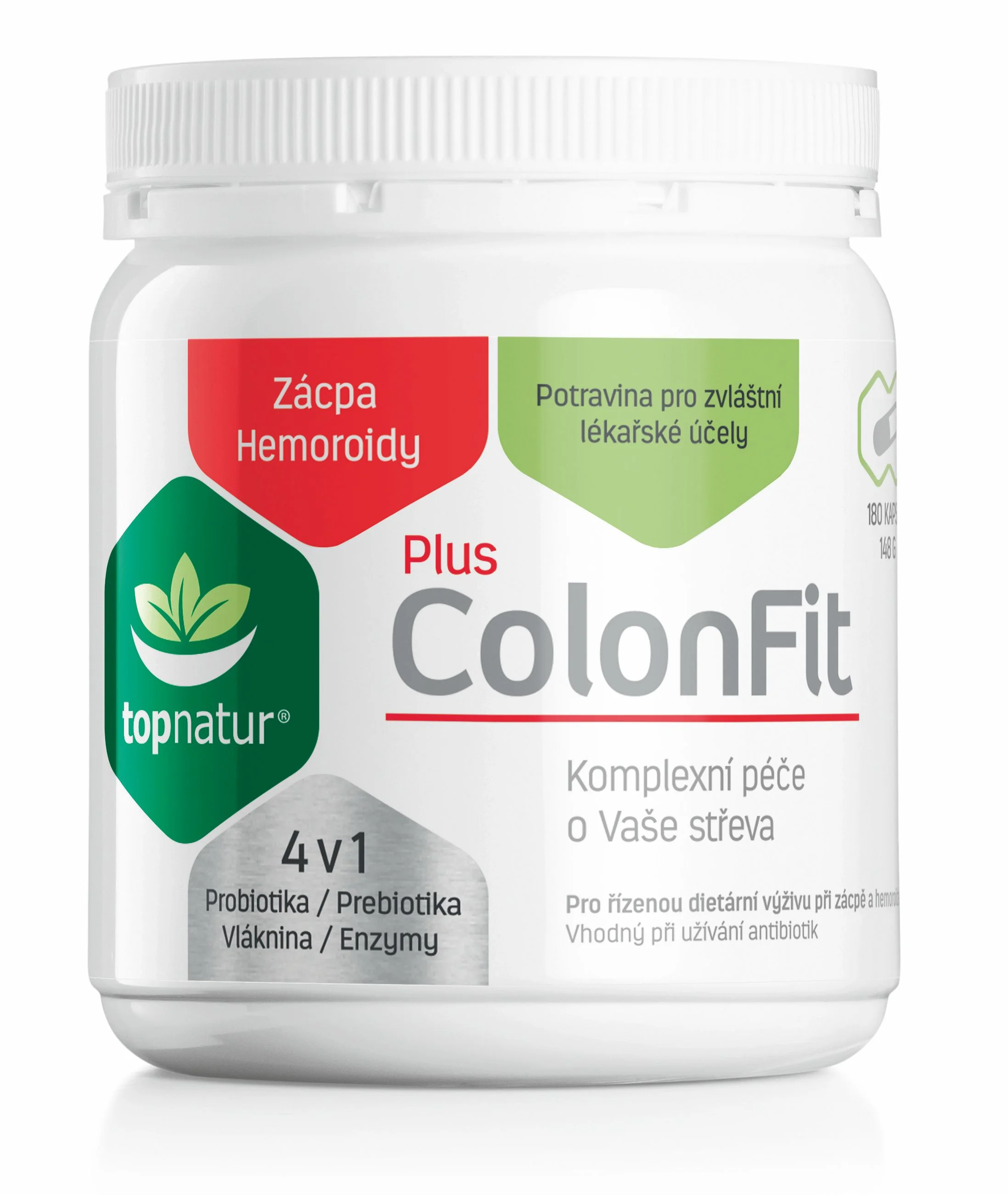 Topnatur Colonfit Plus 180 kapslí