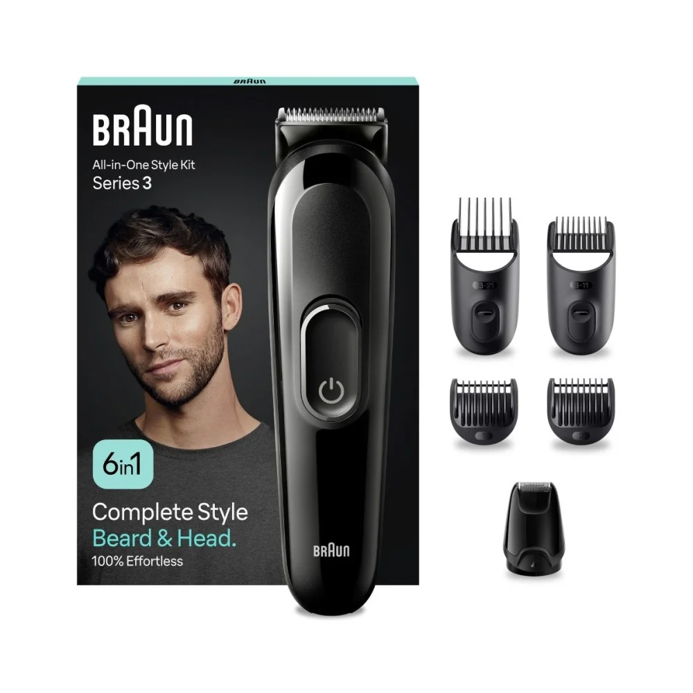 Braun Series 3 3410 zastřihovač a holicí strojek black