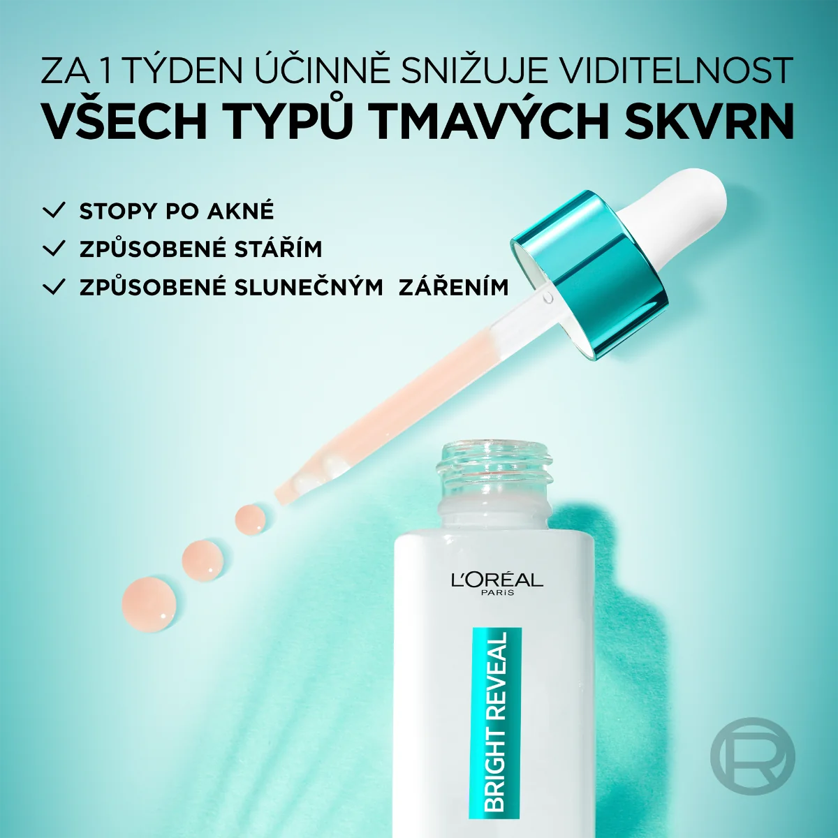 Loréal Paris Bright Reveal Sérum proti tmavým skvrnám s niacinamidem 30 ml