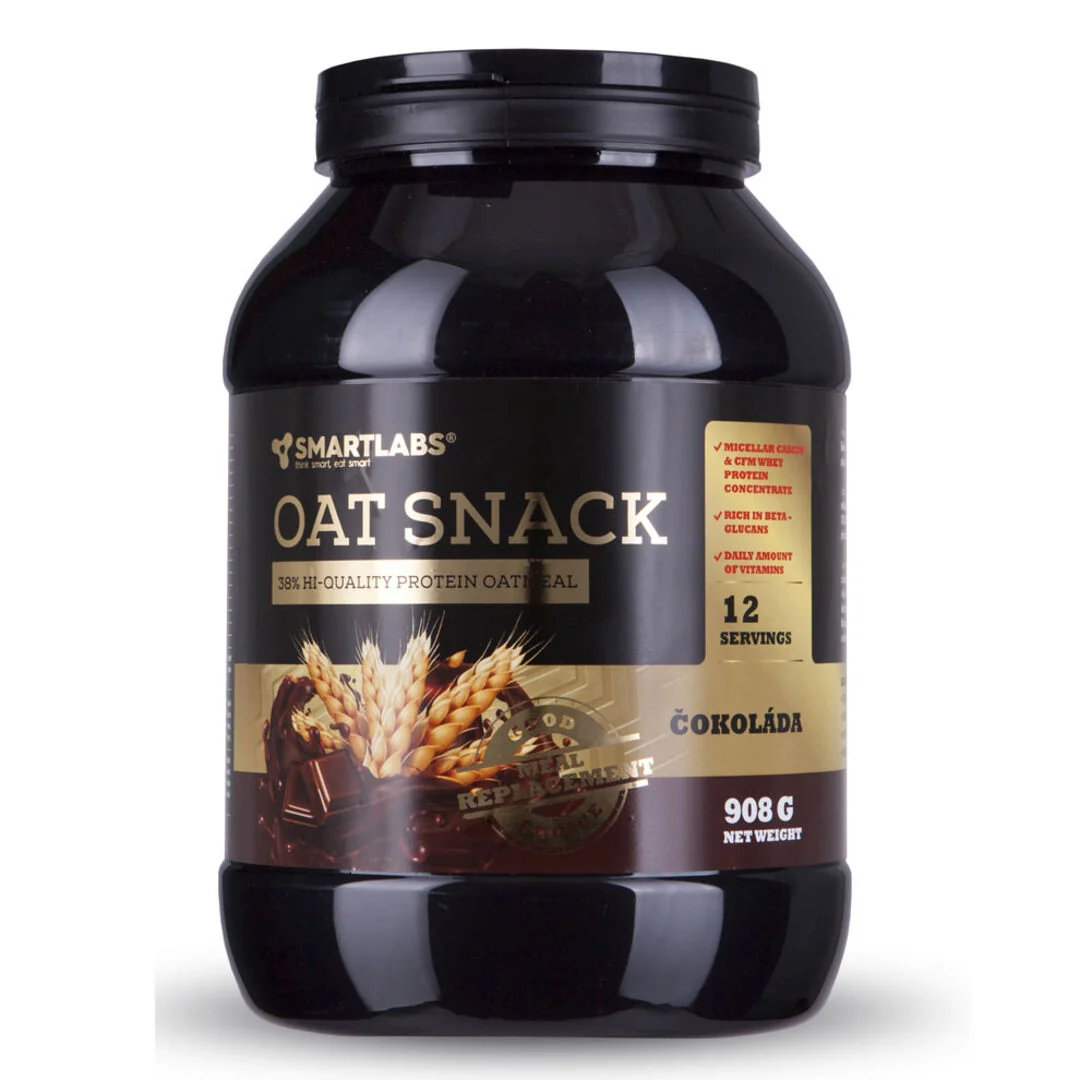 Smartlabs Oat Snack 908g - čokoláda, lískový oříšek