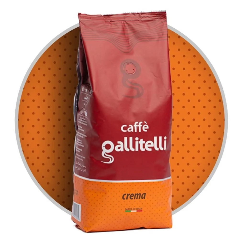 Caffe Gallitelli Crema 1 kg Zrnková káva