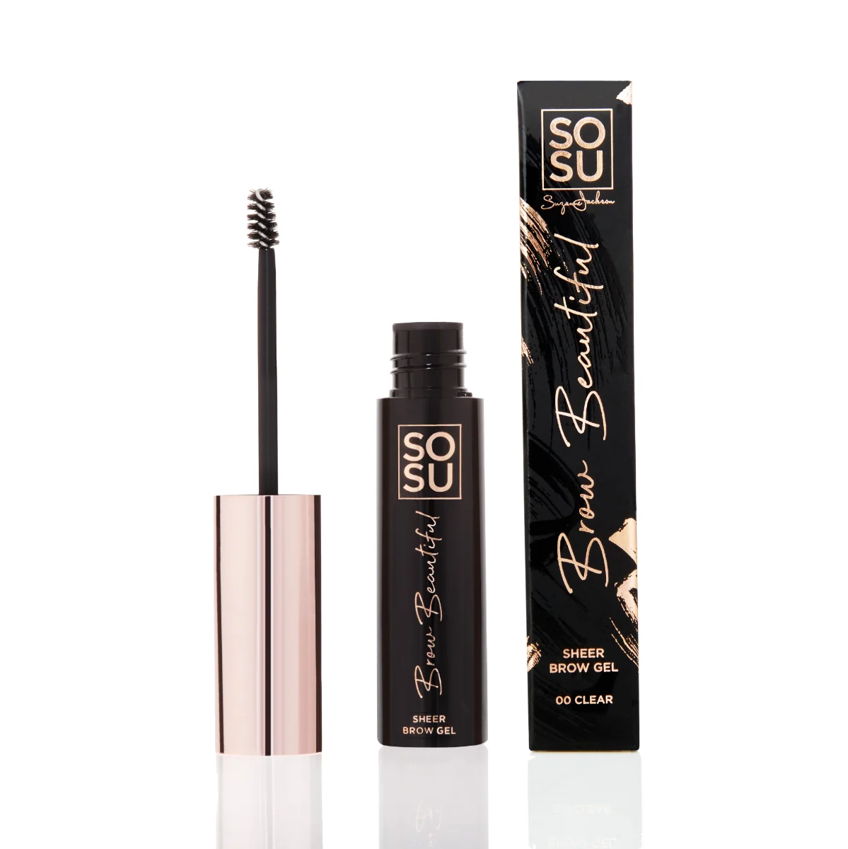 SOSU Cosmetics Brow Beautiful Gel na obočí 00 Clear 5 ml