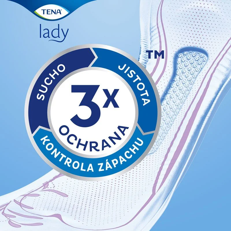 Tena Lady Slim Extra inkontinenční vložky 20 ks + 50 % navíc