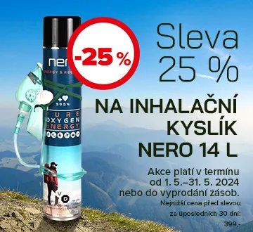 Nero 25% sleva (květen 2024)