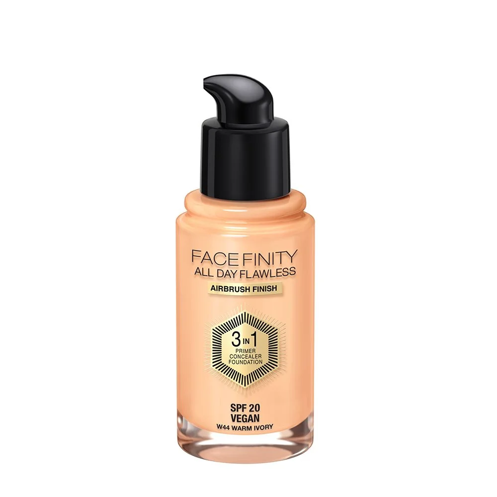 Max Factor Facefinity All Day Flawless 3v1 make-up W44 Warm Ivory 30 ml