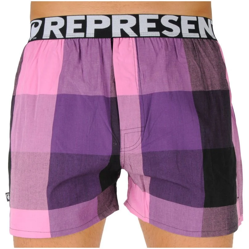 Represent 3PACK pánské trenky Mikebox (R1M-BOX-02515357) XXL 