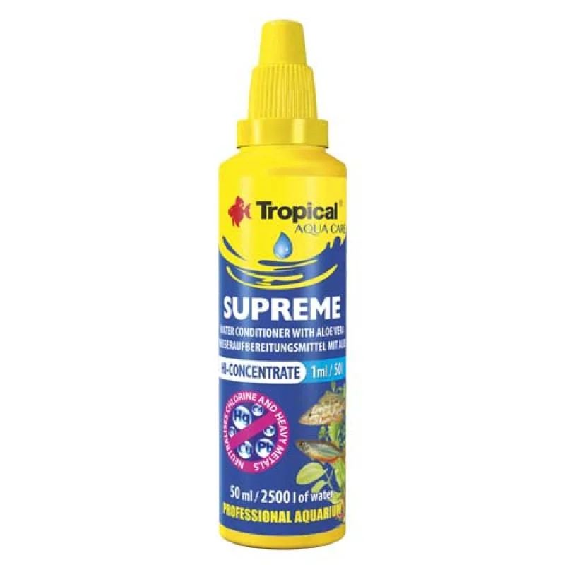 Tropical Supreme 50ml přípravek na úpravu vody s aloe na 2.500l vody