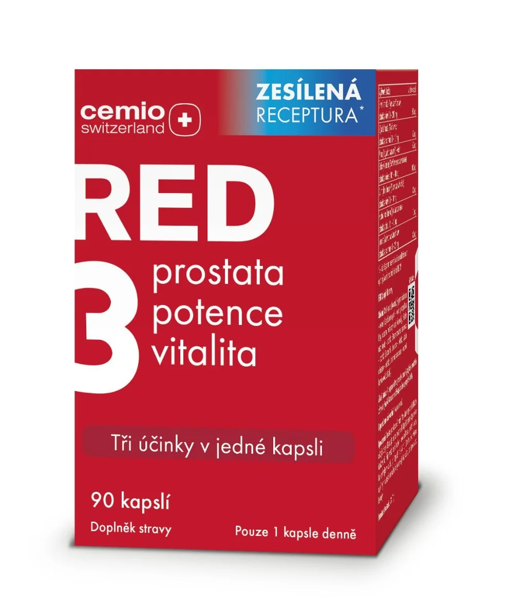 Cemio RED3 90 kapslí