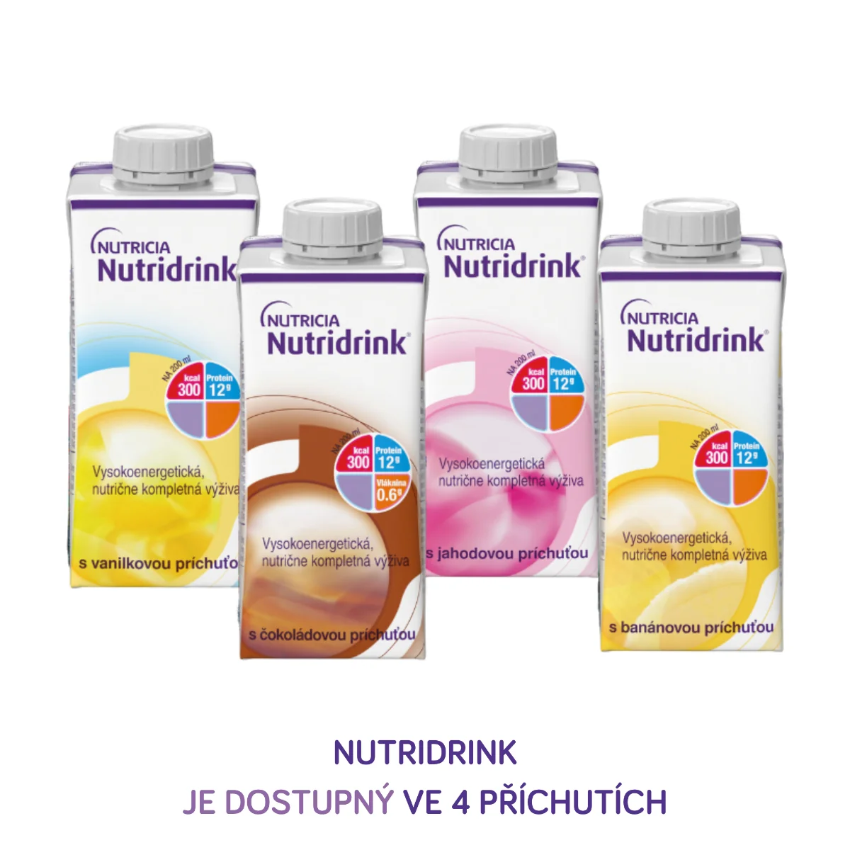 Nutridrink s příchutí vanilkovou 200 ml