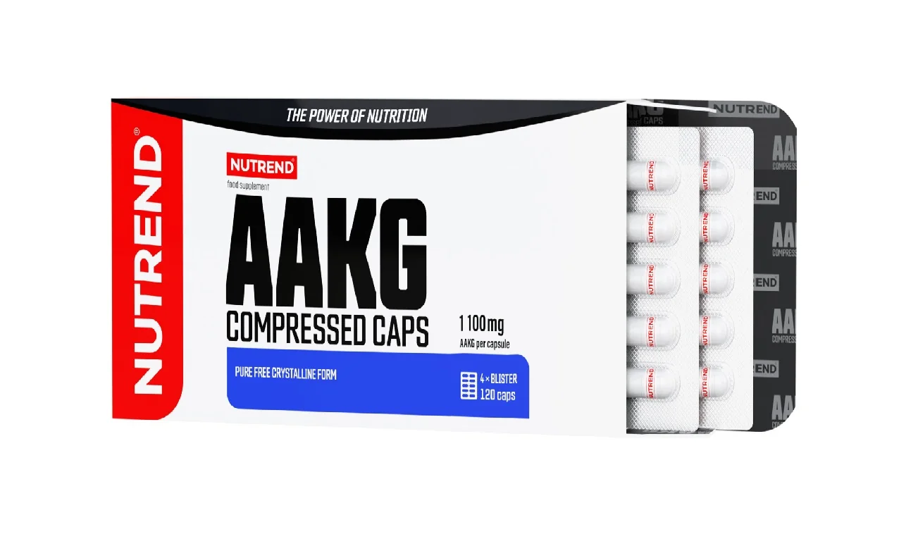 Nutrend AAKG Compressed Caps bez příchuti 120 kapslí