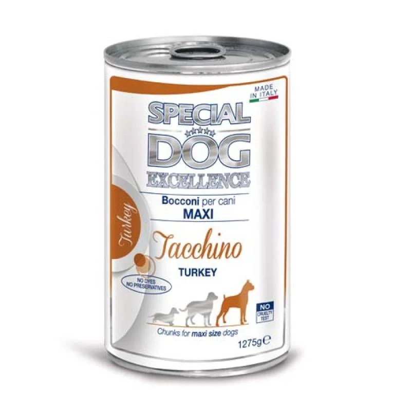 Monge SPECIAL DOG EXCELLENCE MAXI ADULT krůta kousky 1.275g konzerva