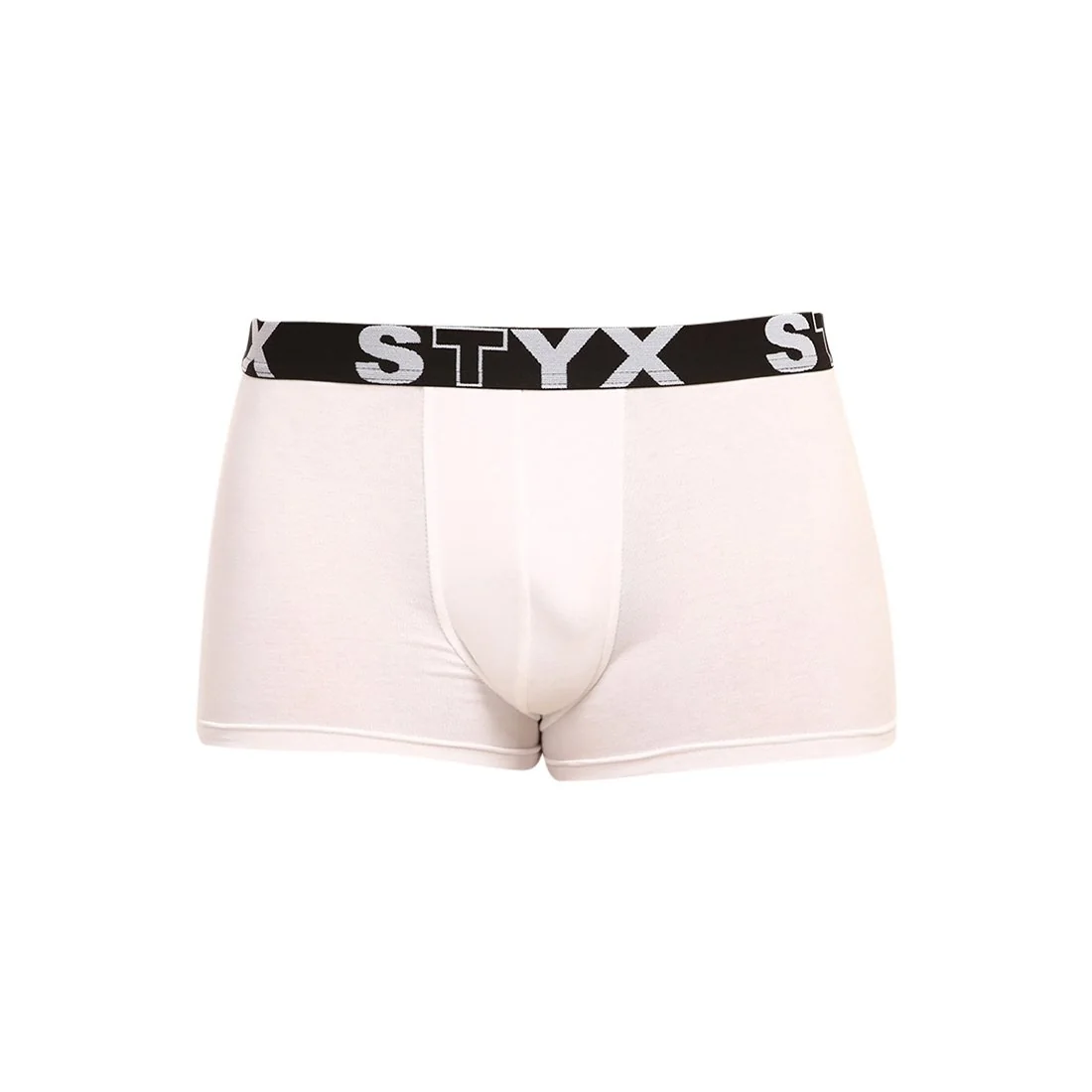 Styx Pánské boxerky sportovní guma bílé (G1061) XXL