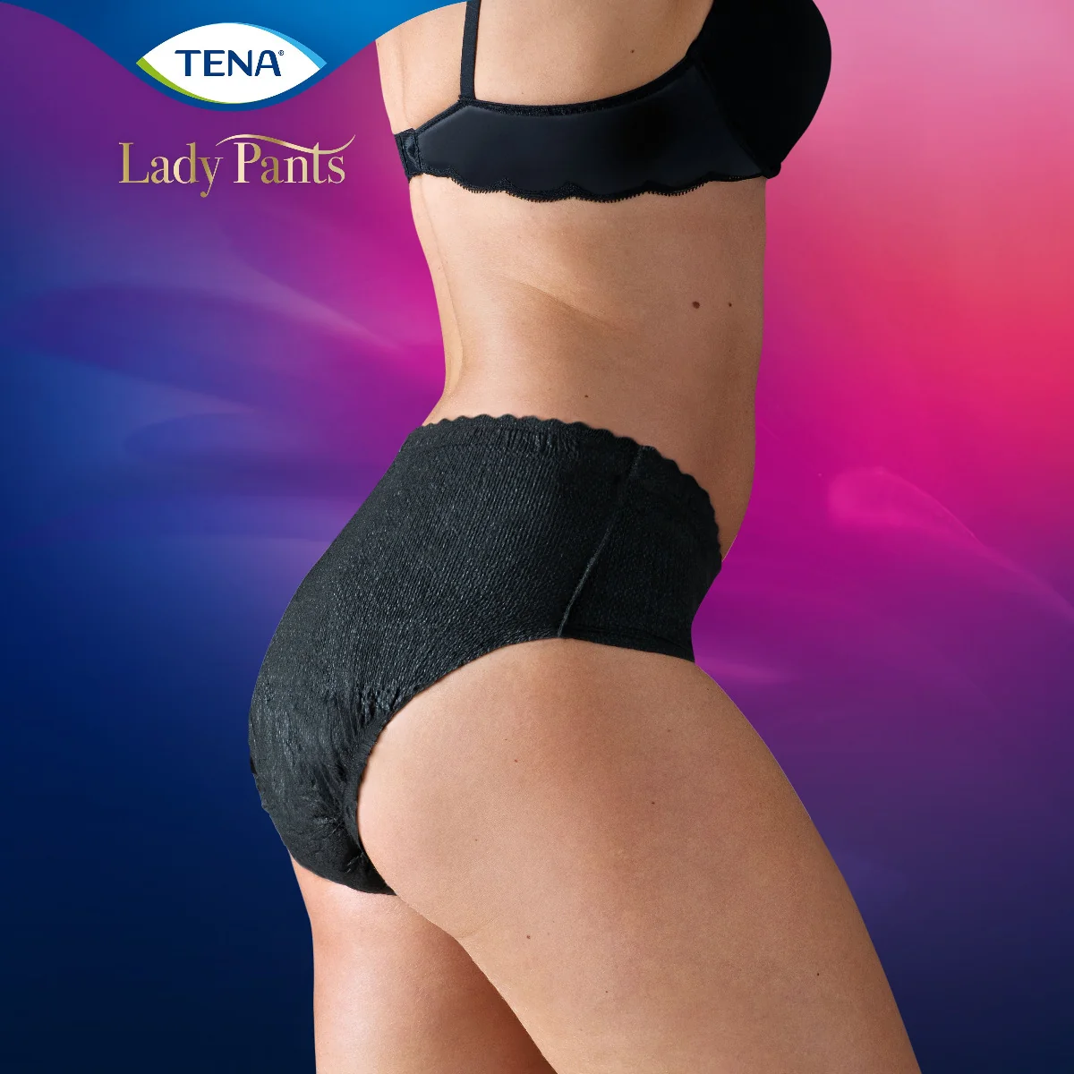 Tena Lady Pants Plus Noir Large inkontinenční kalhotky 8 ks