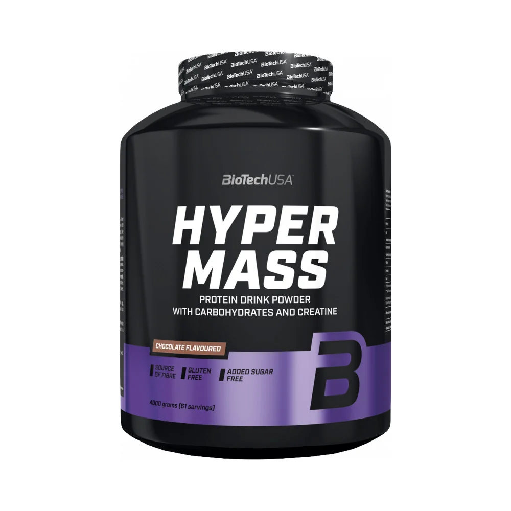 BioTech USA Hyper Mass 4000g - slaný karamel