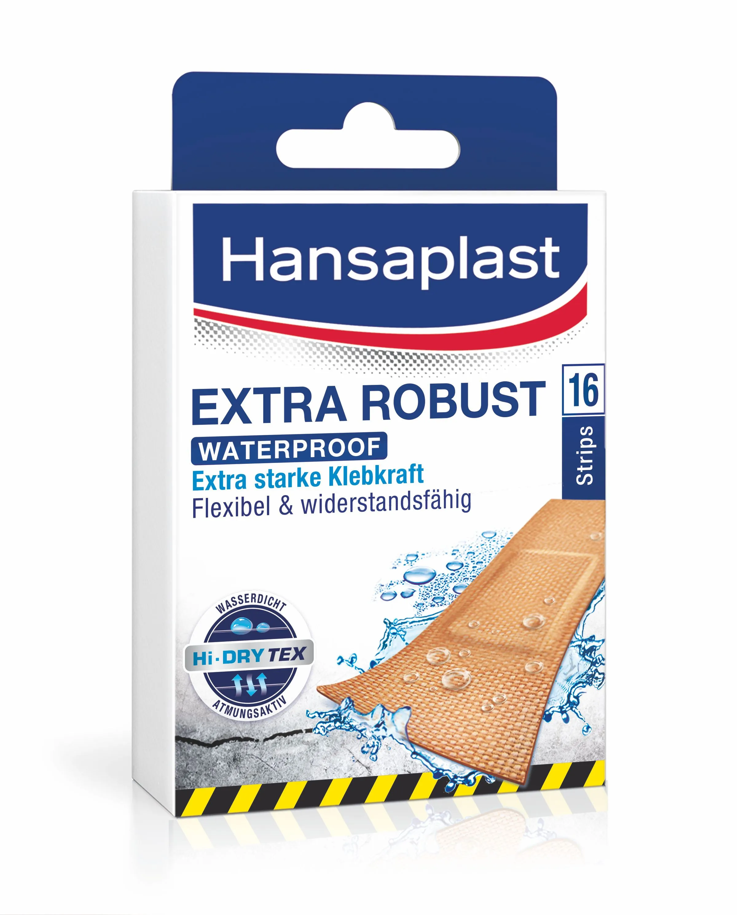 Hansaplast Extra Robust voděodolná náplast 16 ks