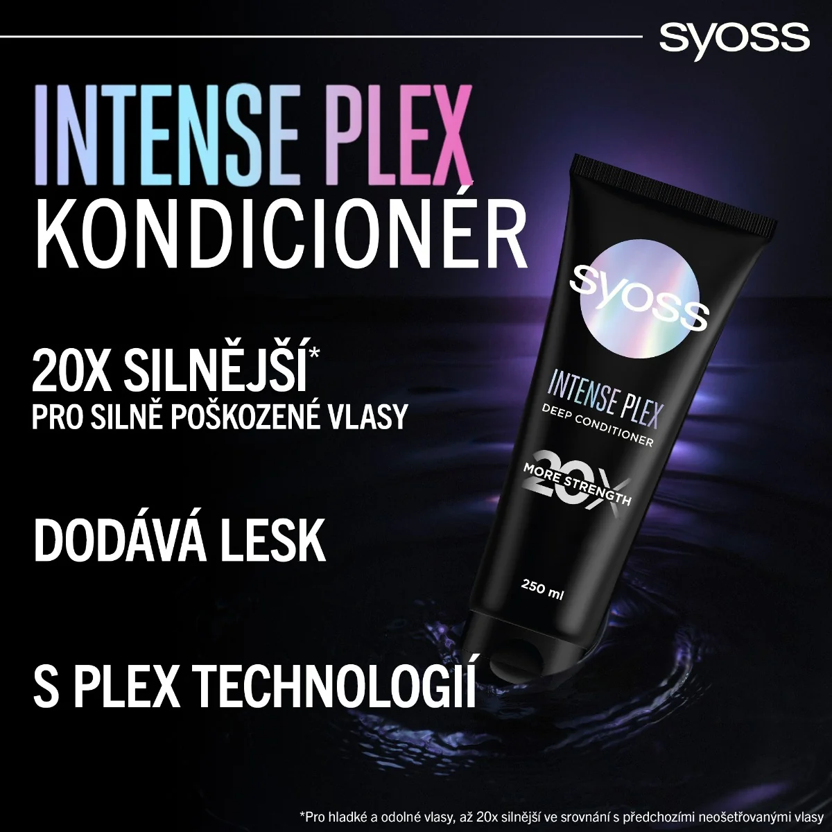 Syoss Intense Plex kondicionér pro silně poškozené vlasy 250 ml