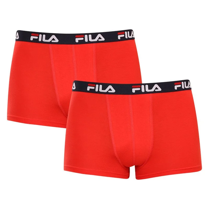 Fila 2PACK pánské boxerky červené (FU5142/2-118) XL